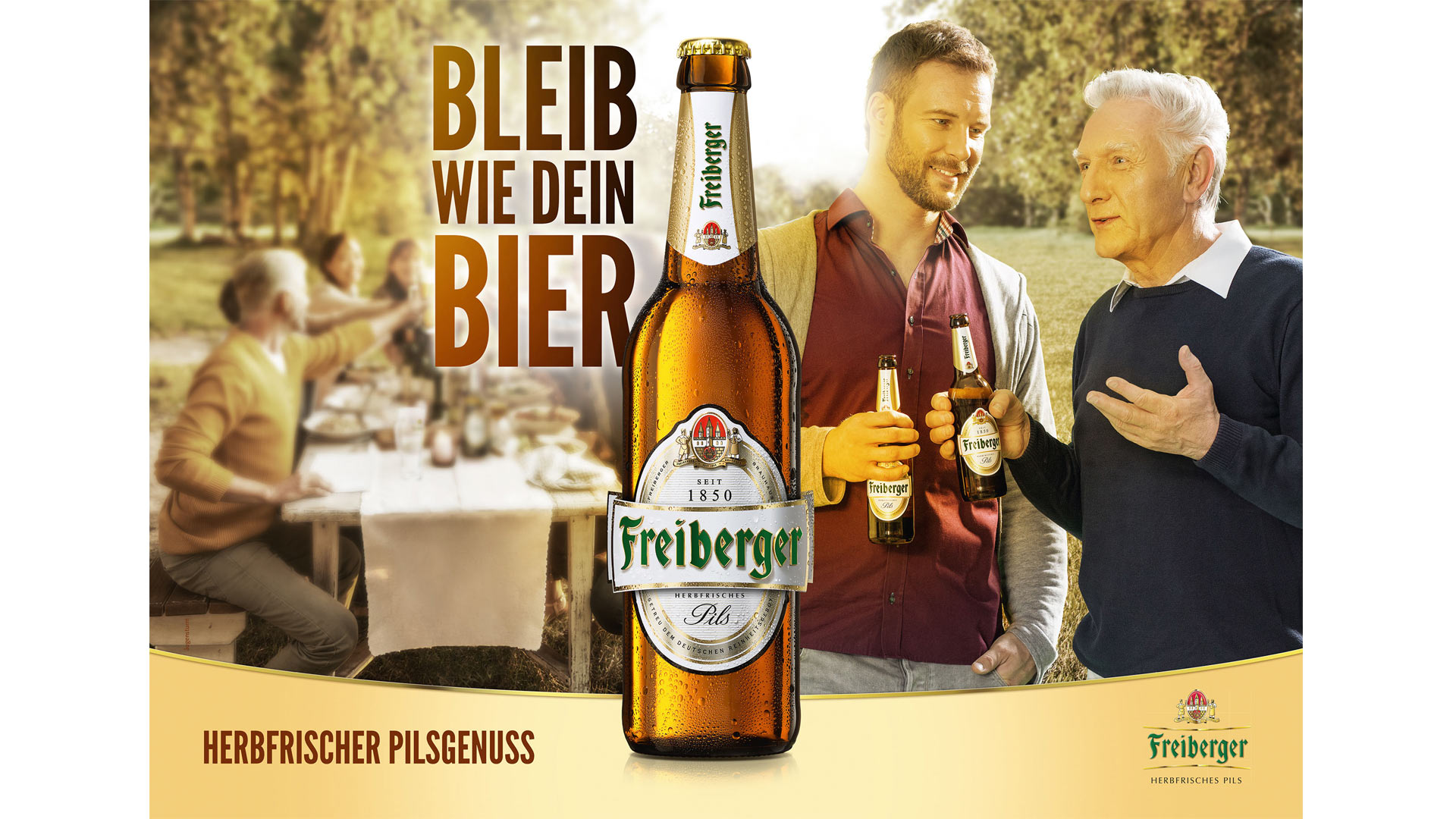 Freiberger Brauhaus Plakatkampagne