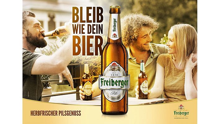 Freiberger Brauhaus Plakatkampagne