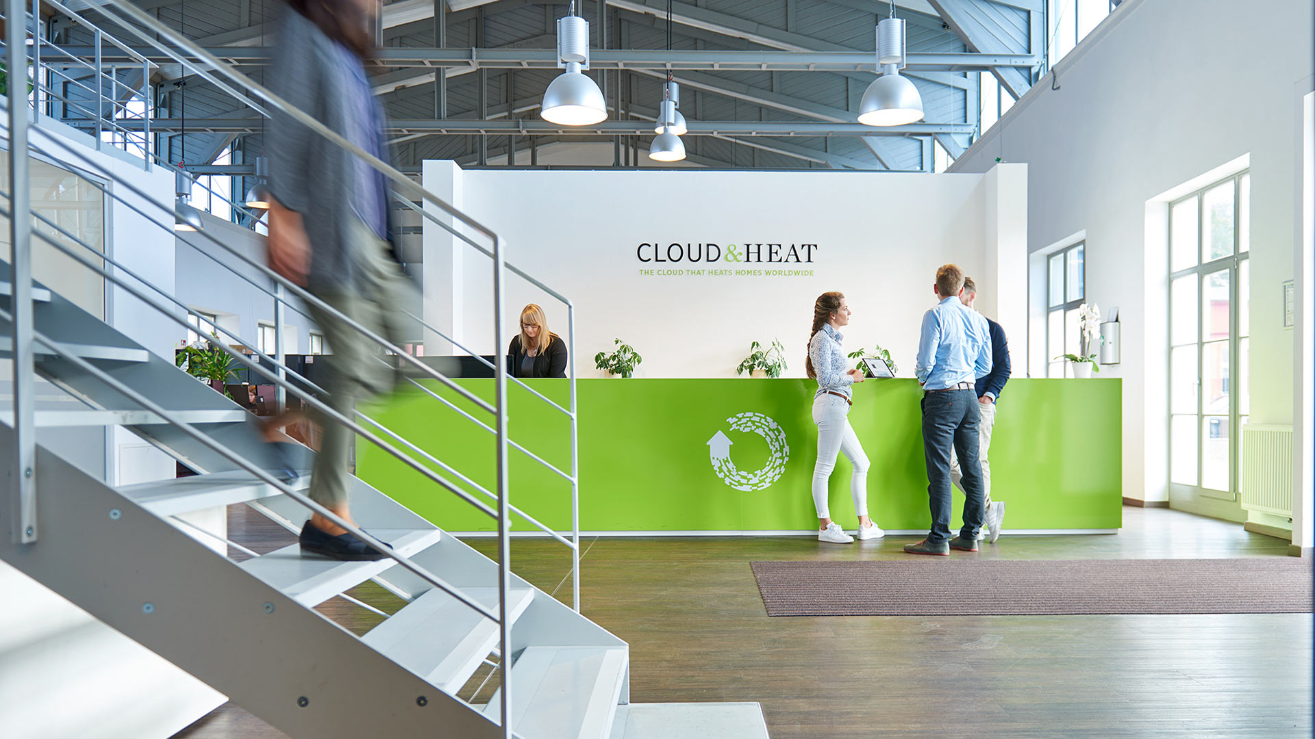 Industriefotografie Mitarbeiterfotos fuer Cloud & Heat